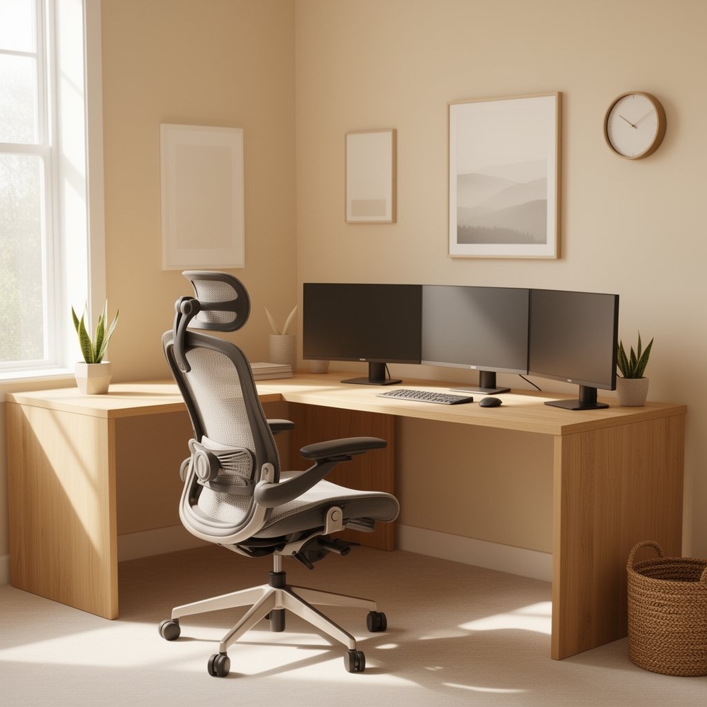 Ergonomic home office chair - Illustration 2