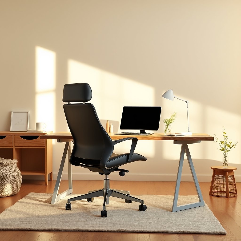 Ergonomic home office chair