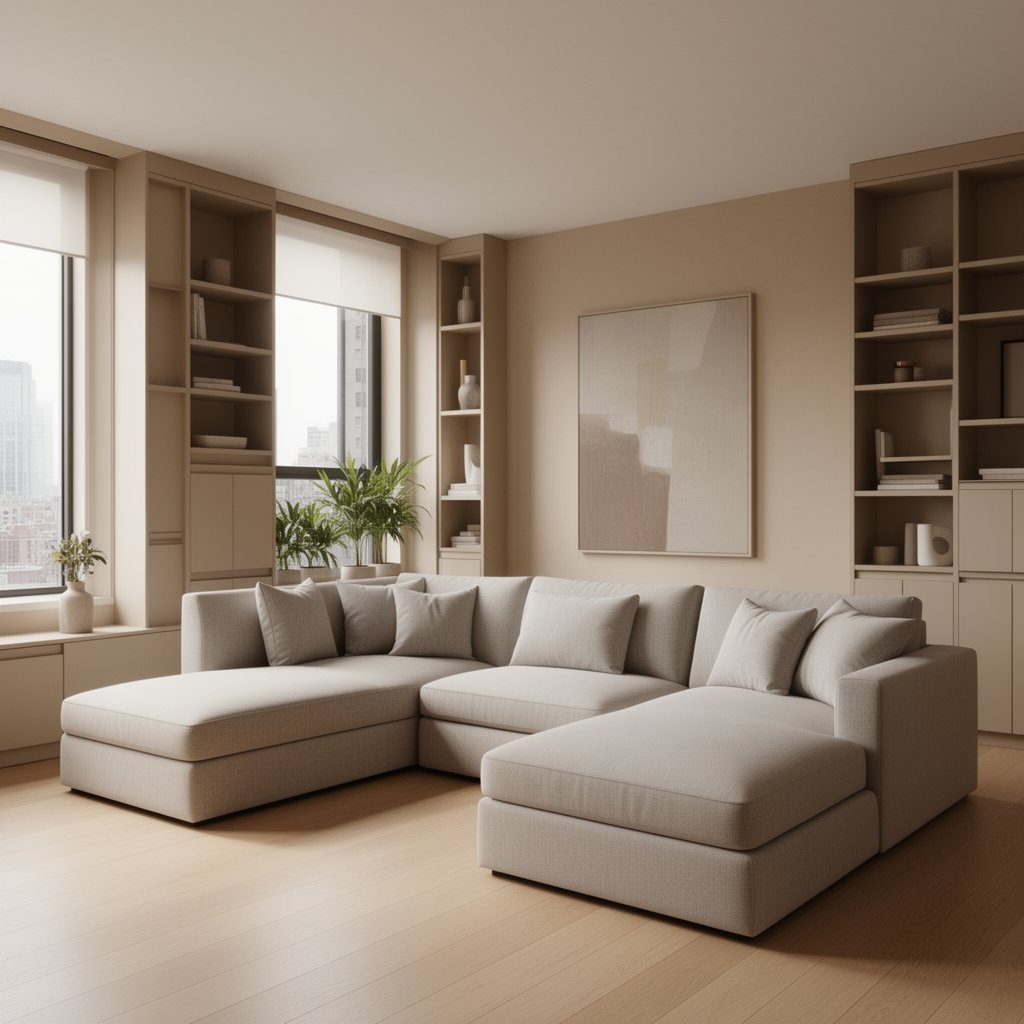 Modular sectional sofa - Illustration 3