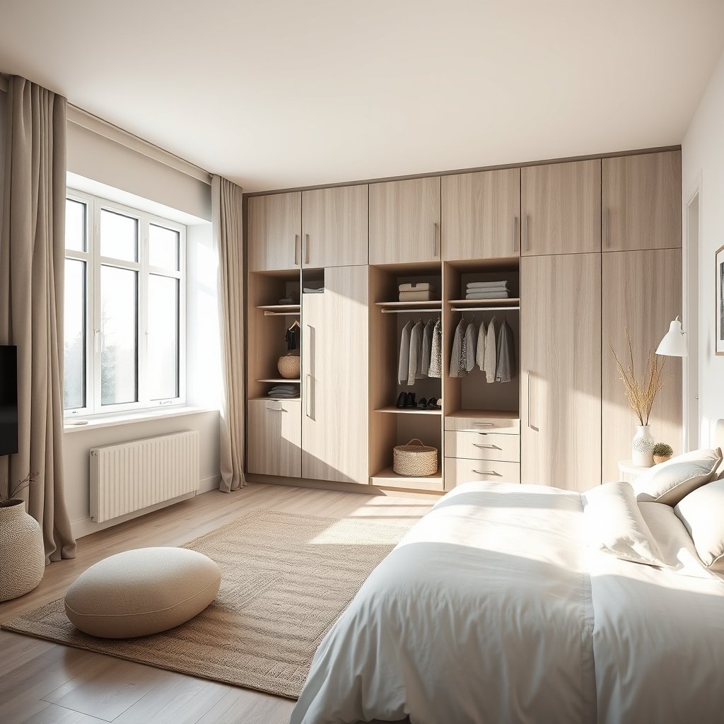 built-in wardrobe bedroom ideas