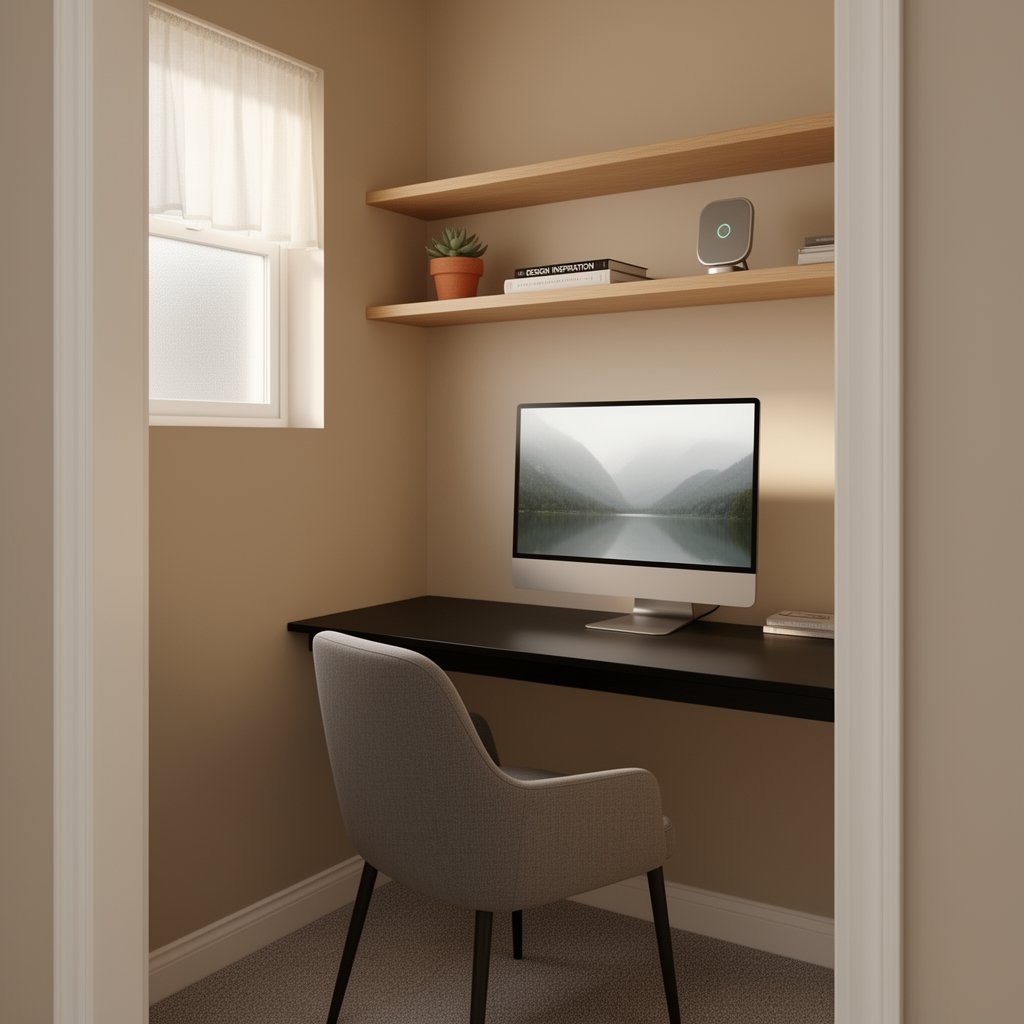 cloffice closet office ideas - Illustration 3