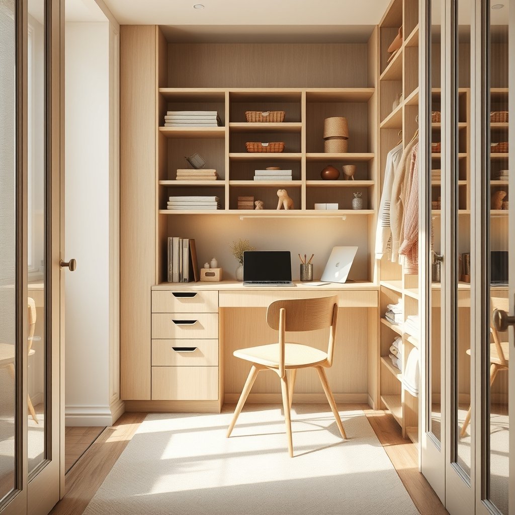 cloffice closet office ideas