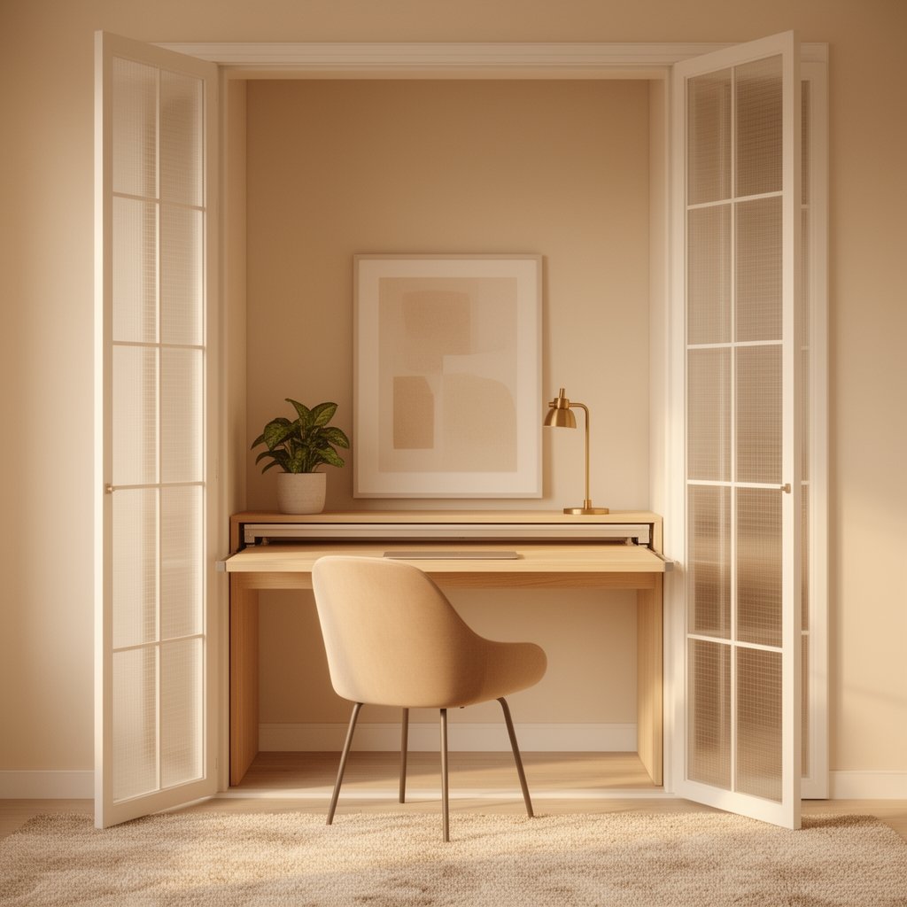 cloffice desk ideas - Illustration 2