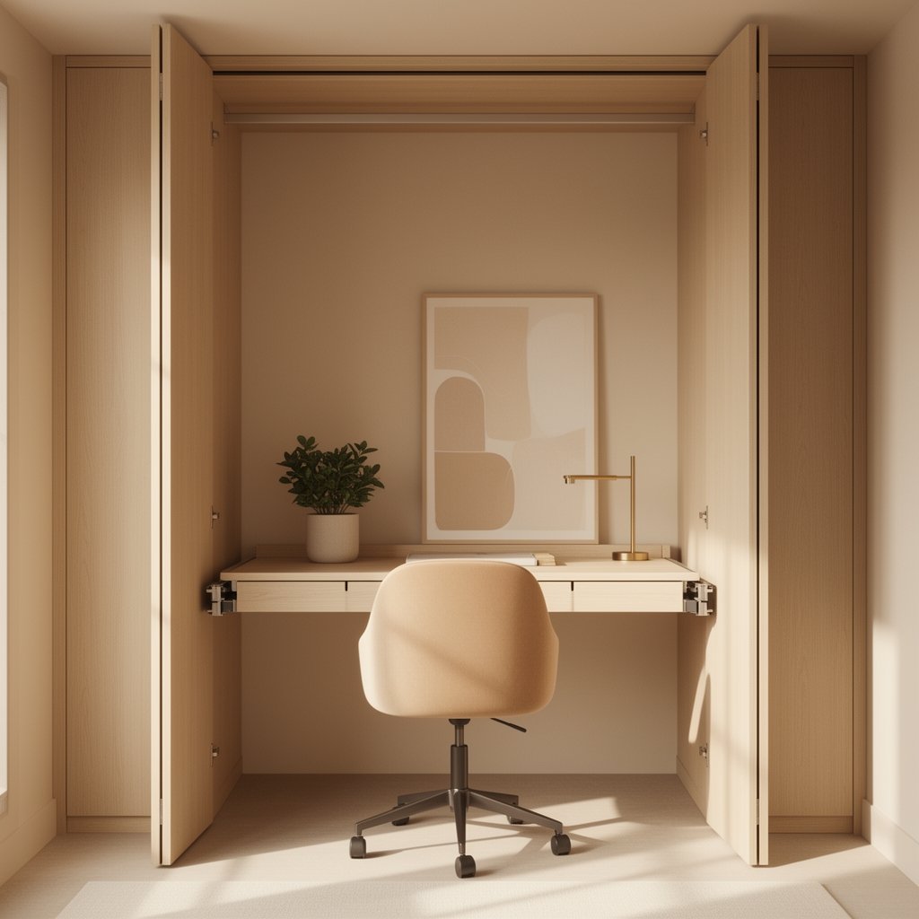 cloffice desk ideas - Illustration 3