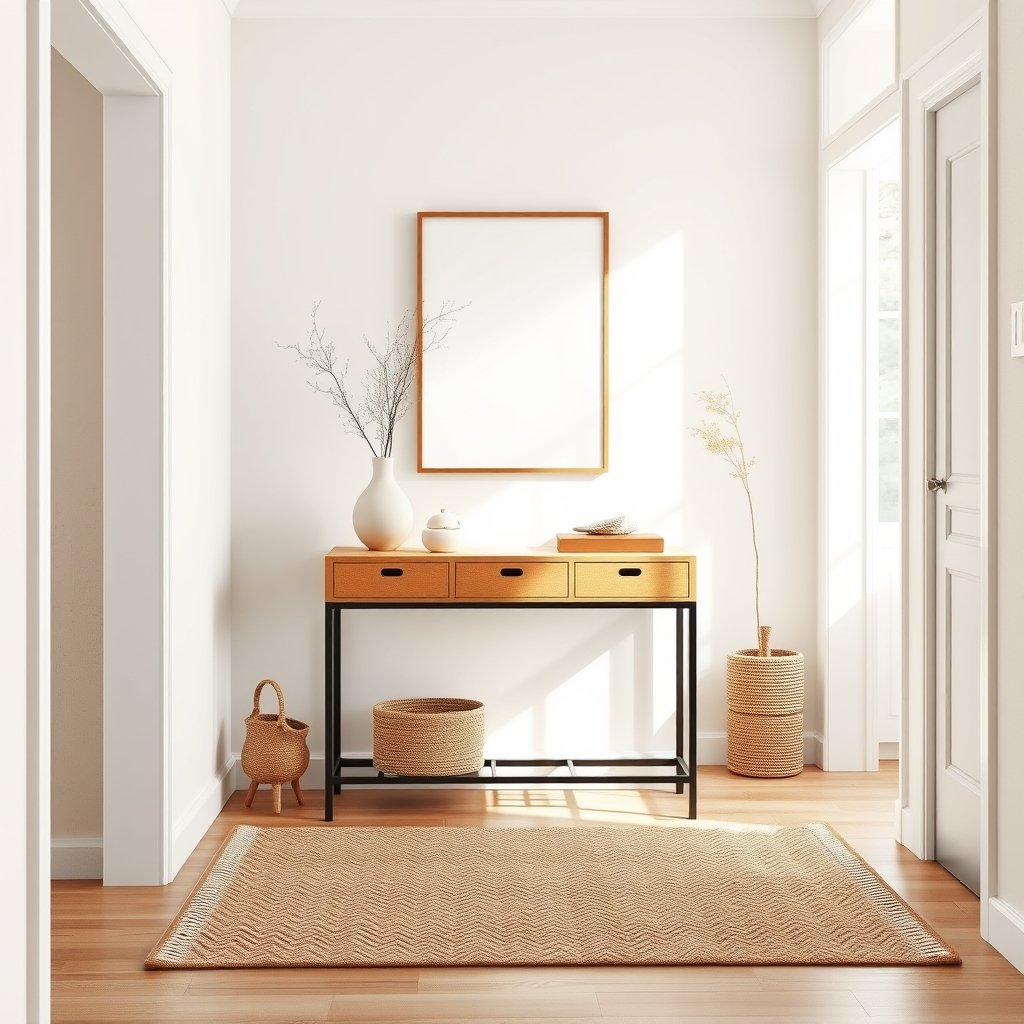 console table entryway narrow