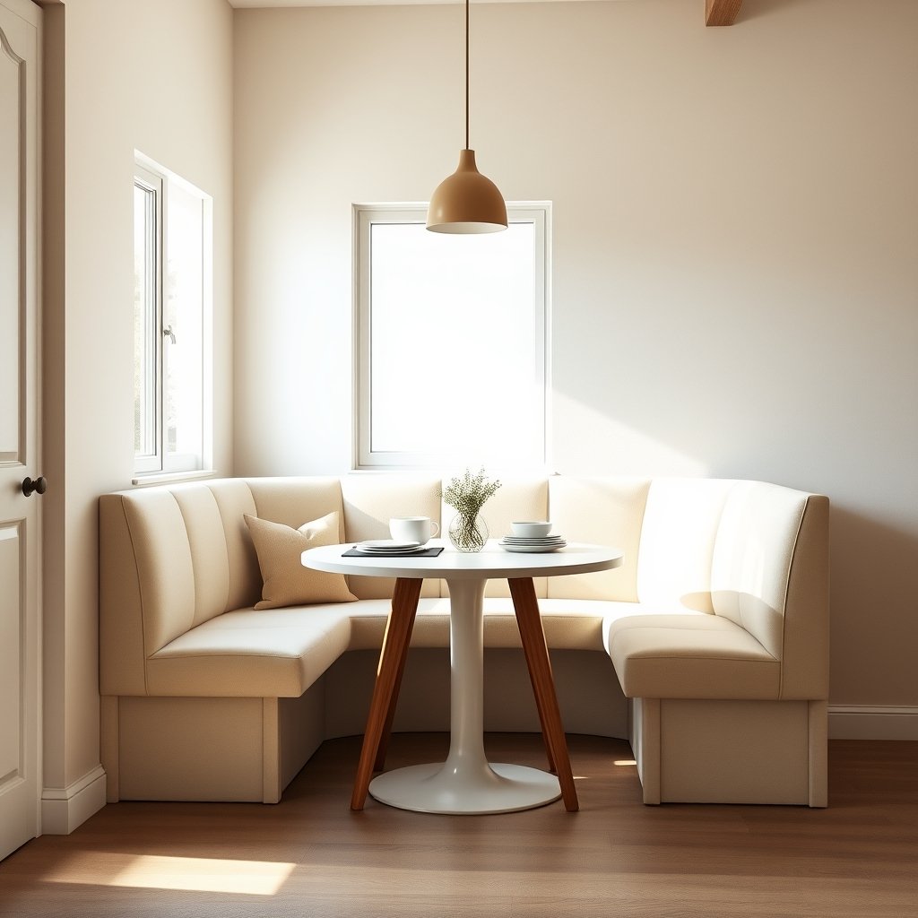 dining banquette bench with storage