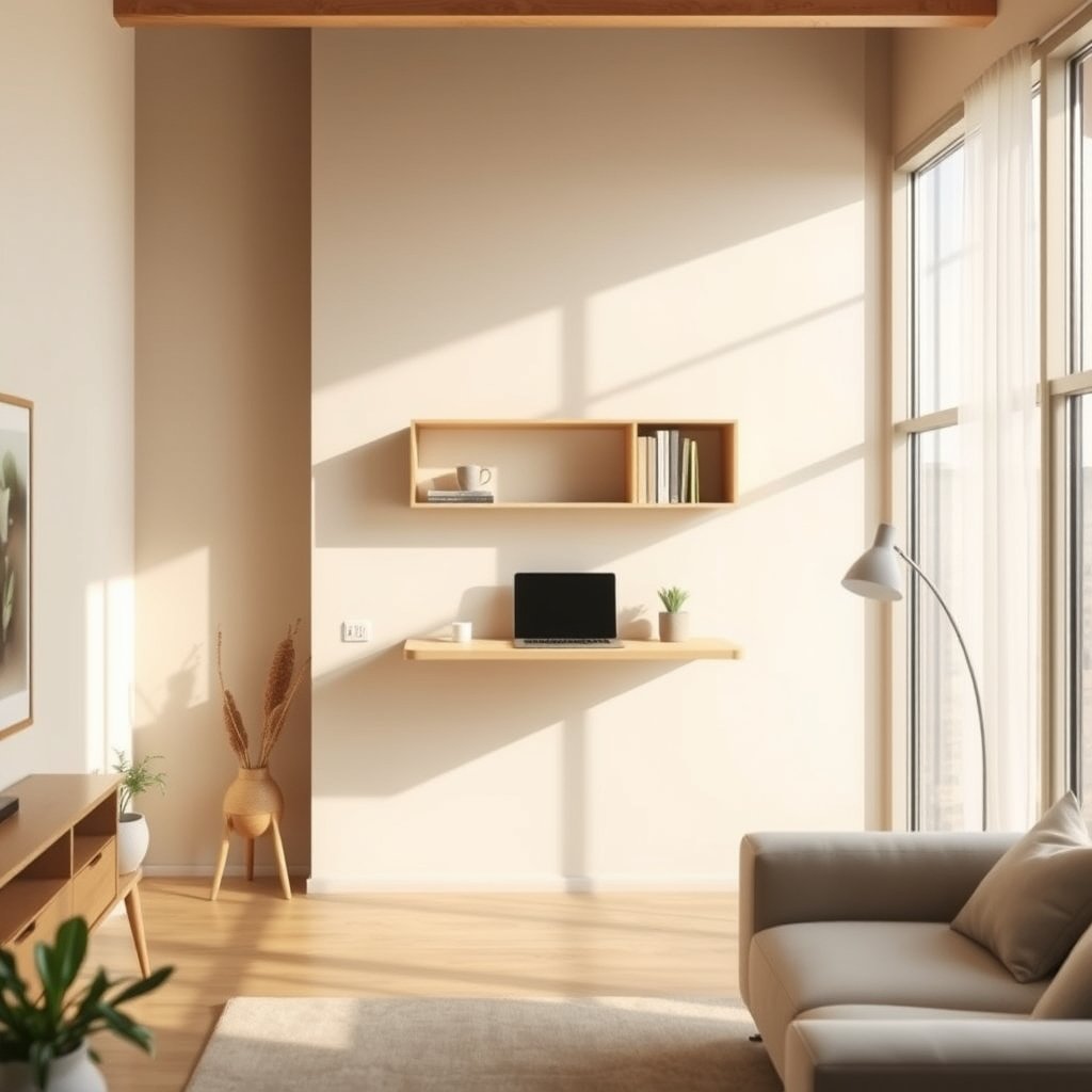 fold down wall desk