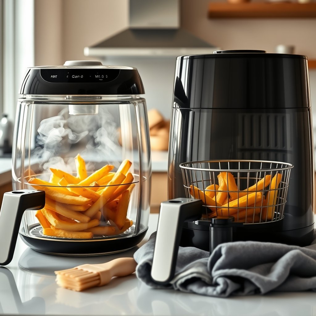 glass air fryer - Illustration 2