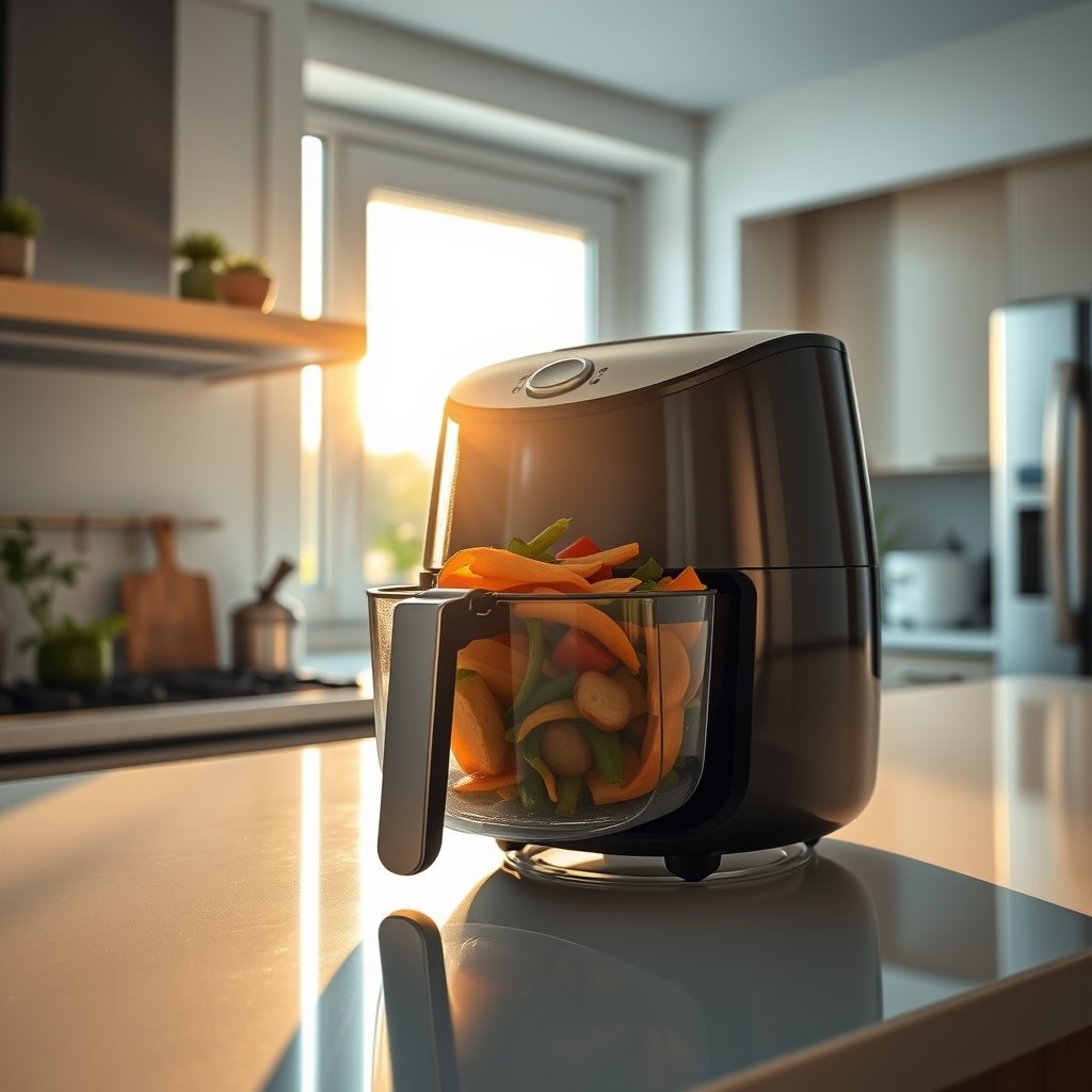 glass air fryer - Illustration 1