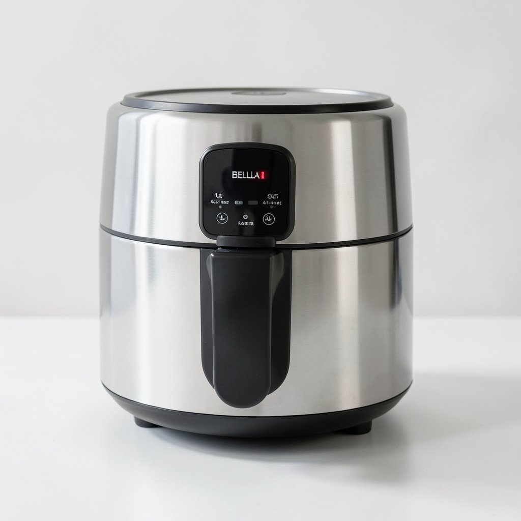 air fryer in action