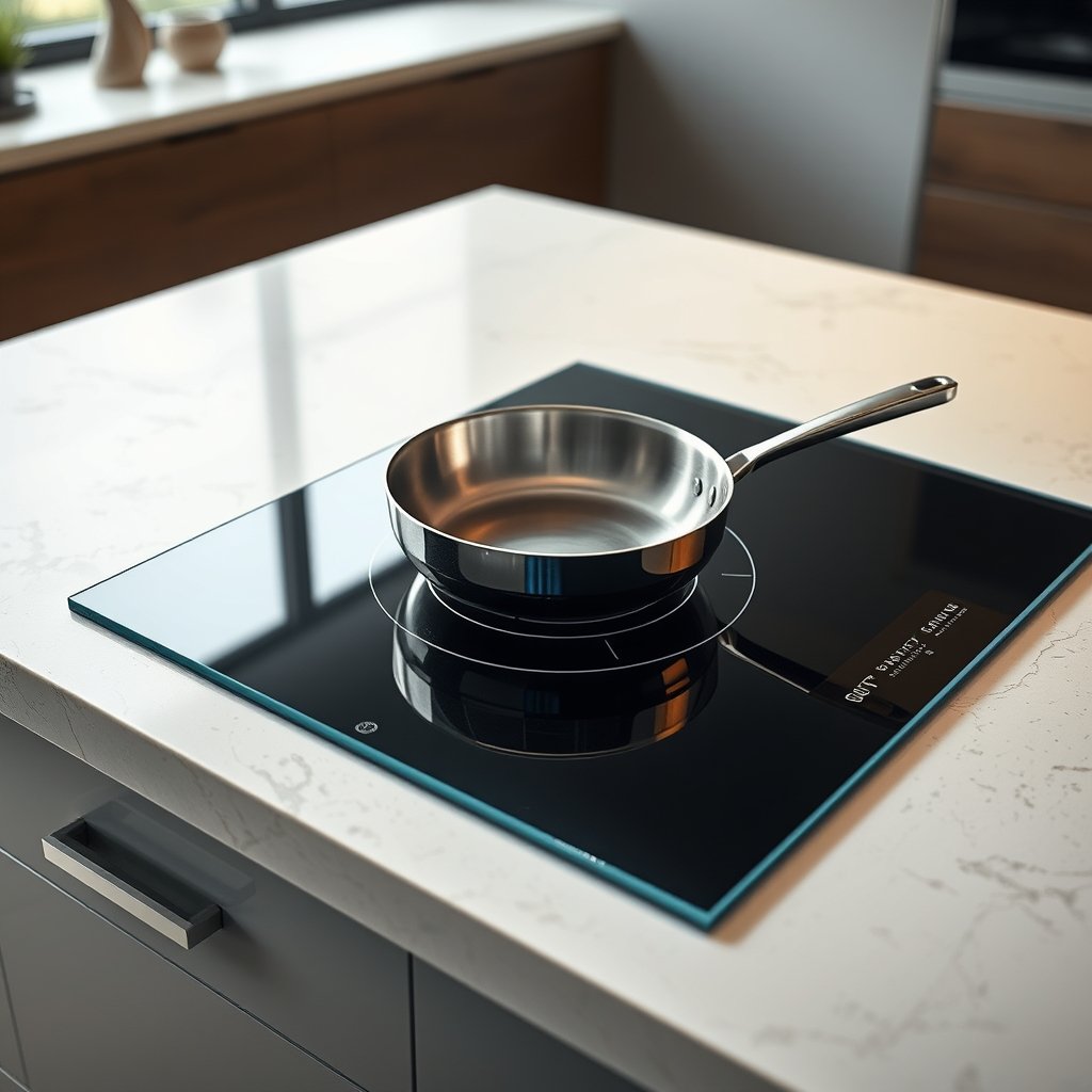 invisible induction cooktop - Illustration 2