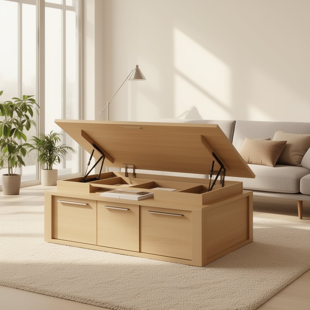 lift top coffee table - Illustration 3