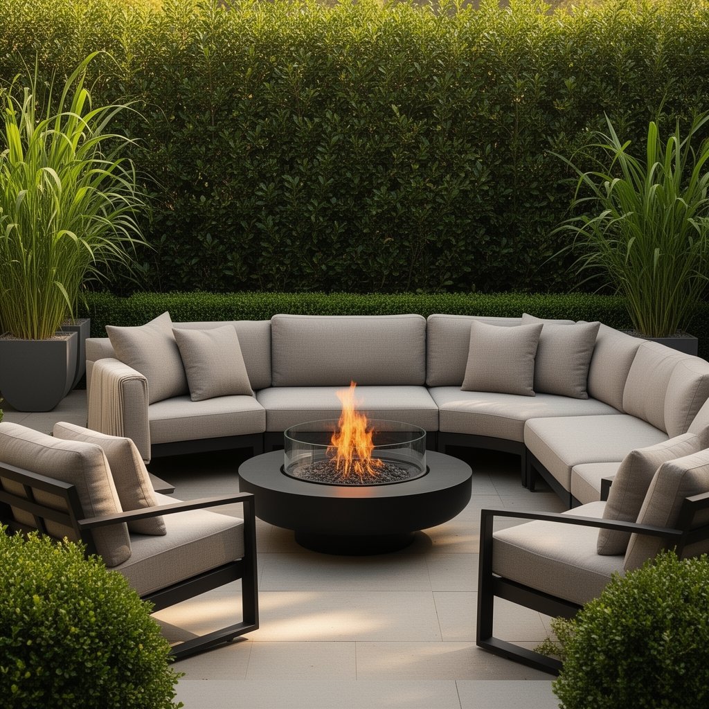 outdoor living room furniture set - Illustration 3