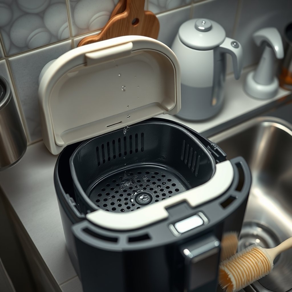 portable air fryer - Illustration 2