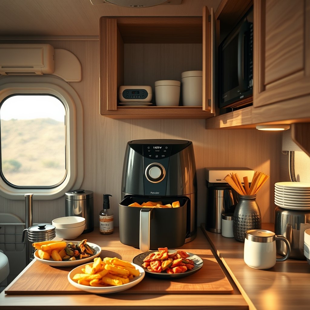 portable air fryer - Illustration 3