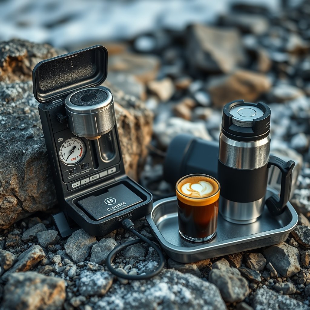 portable espresso maker - Illustration 2