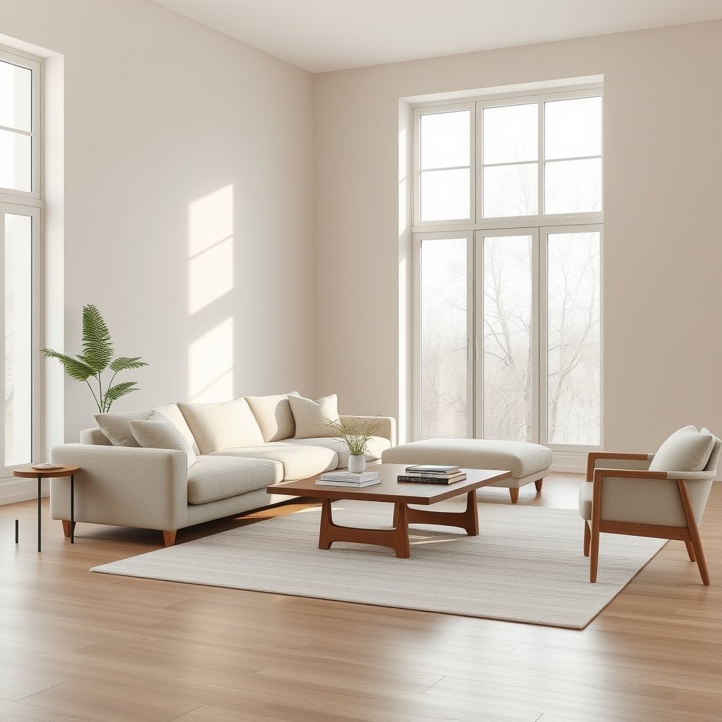 quiet luxury furniture living room