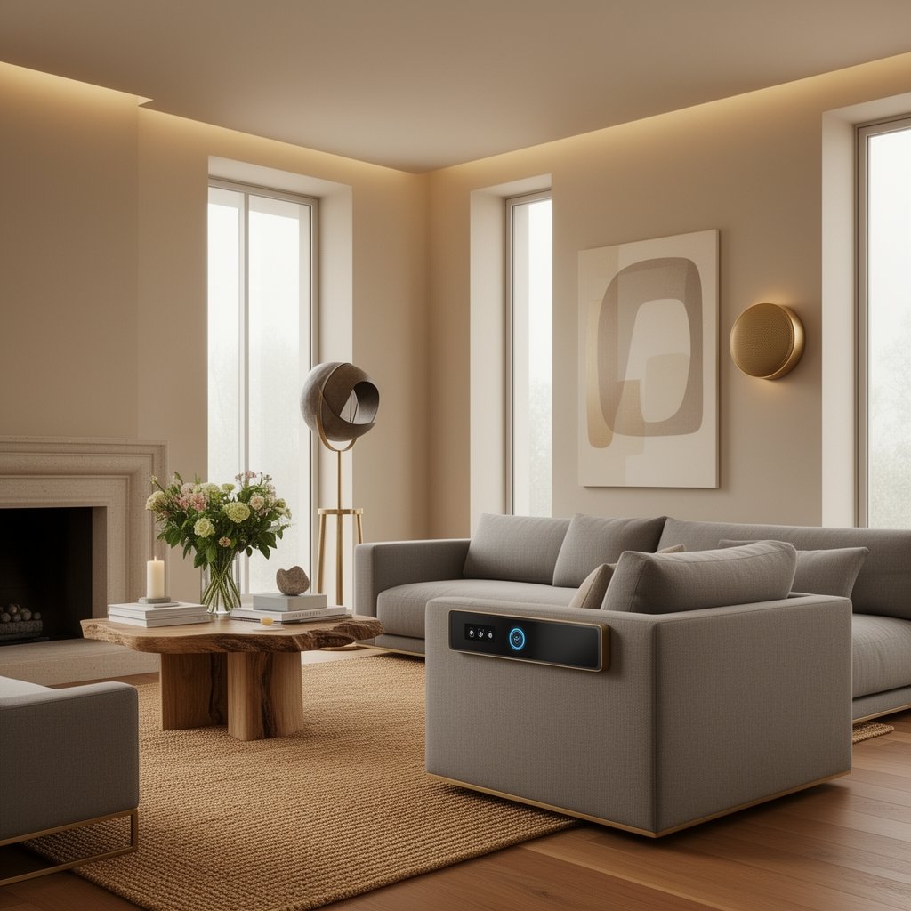 quiet luxury furniture living room - Illustration 3
