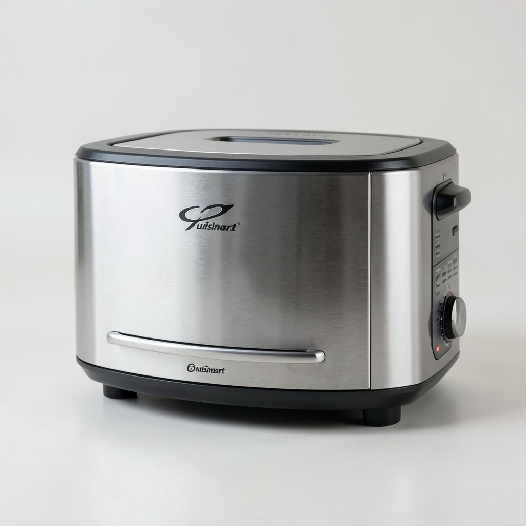 air fryer in action