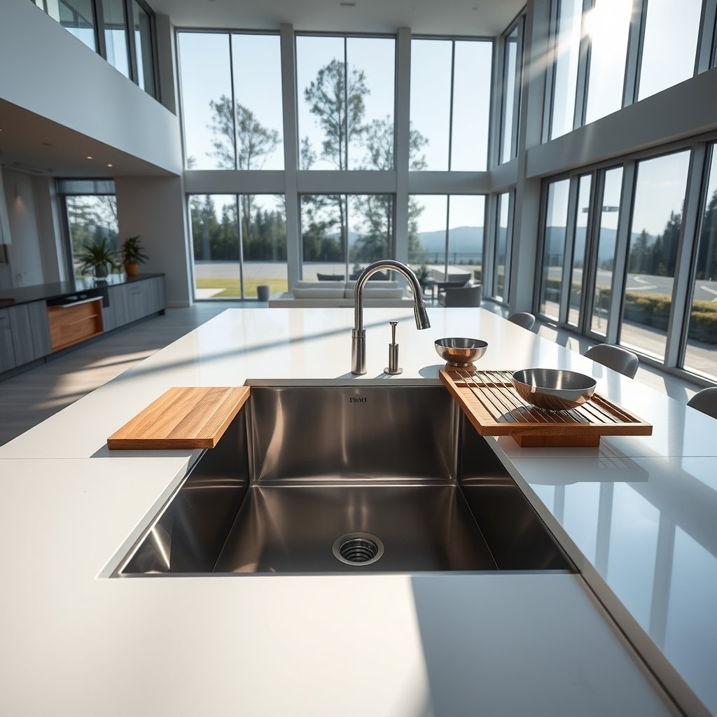 workstation sink